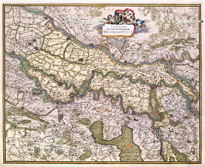 Neomagensis Rivierengebied Betuwe 1680 De Wit